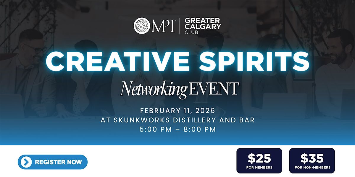 Creative Spirits: Networking Event at Skunkworks Distillery, 11 February | Event in Calgary | AllEvents