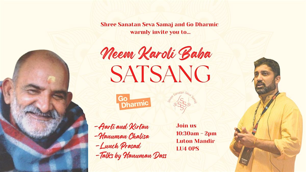 Neem Karoli Baba Satsang, 30 November | Event in Luton | AllEvents