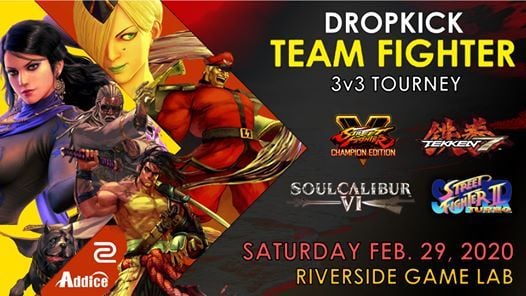 Dropkick Team Fighter 3 Riverside Game Lab February 29 Allevents In