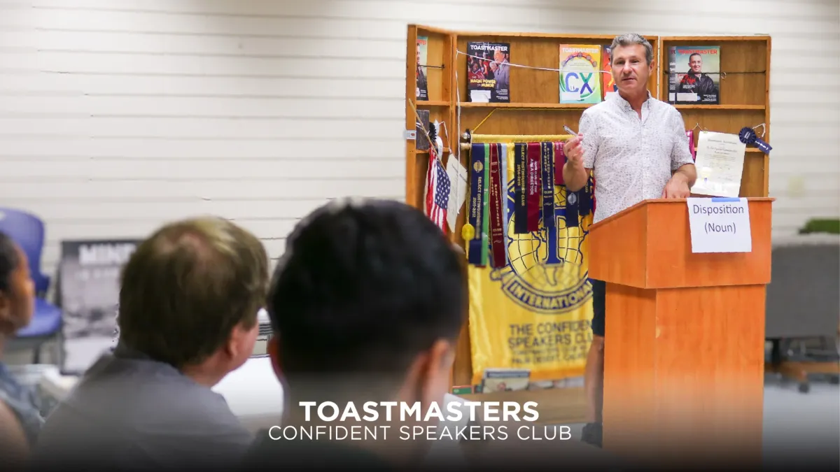 Conquer Your Fear of Public Speaking - In-person on Wednesday Nights | Event in Palm Desert | AllEvents