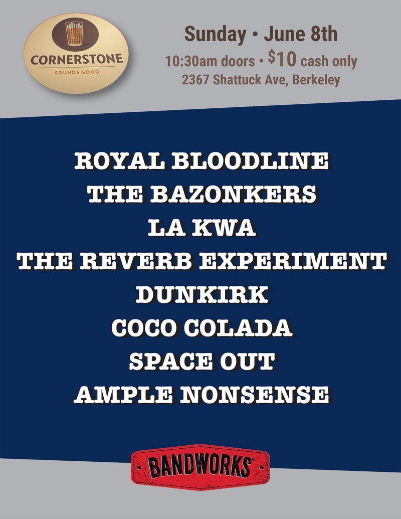 Bandworks, 7 June | Event in Berkeley | AllEvents