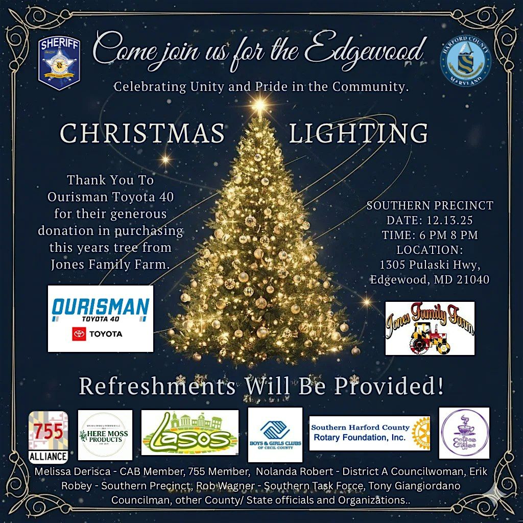 Edgewood Christmas Tree Lighting, 13 December | Event in Edgewood | AllEvents