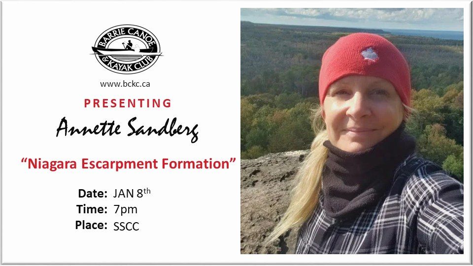 BCKC Presents "Niagara Escarpment Formation“ by Sandberg