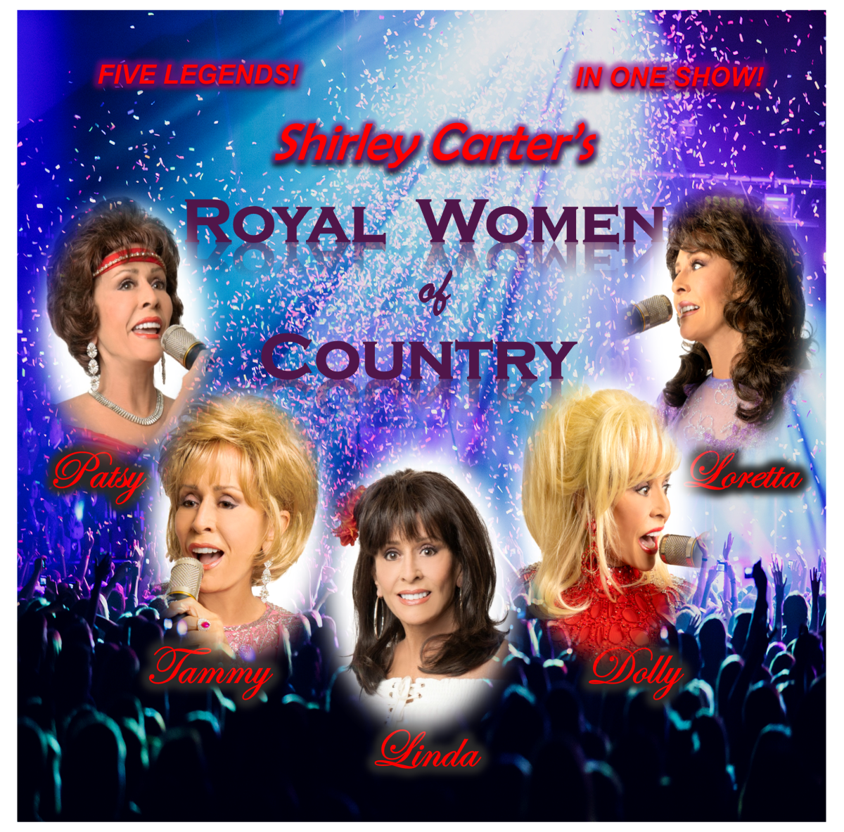 Shirley Carters Royal Women of Country at Dixie Center for the Arts, 21 March | Event in Ruston | AllEvents