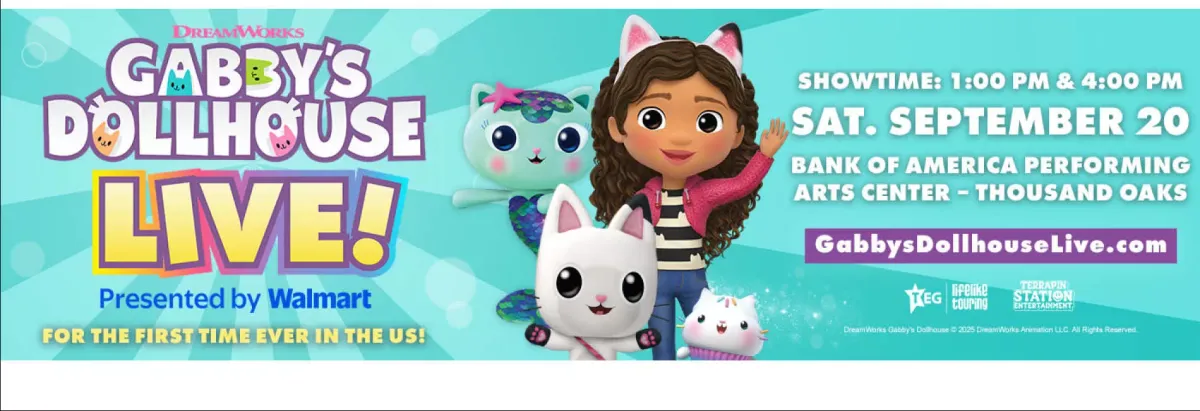 Gabby's Dollhouse Live - Thousand Oaks, 20 September | Event in Thousand Oaks | AllEvents