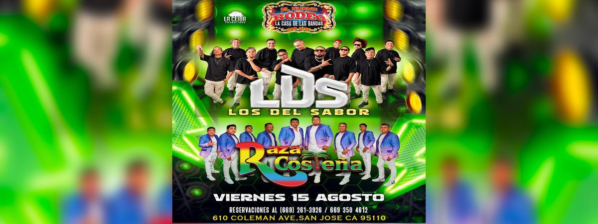 LDS LOS DEL SABOR Y RAZA COSTEÑA | Event in San Jose | AllEvents