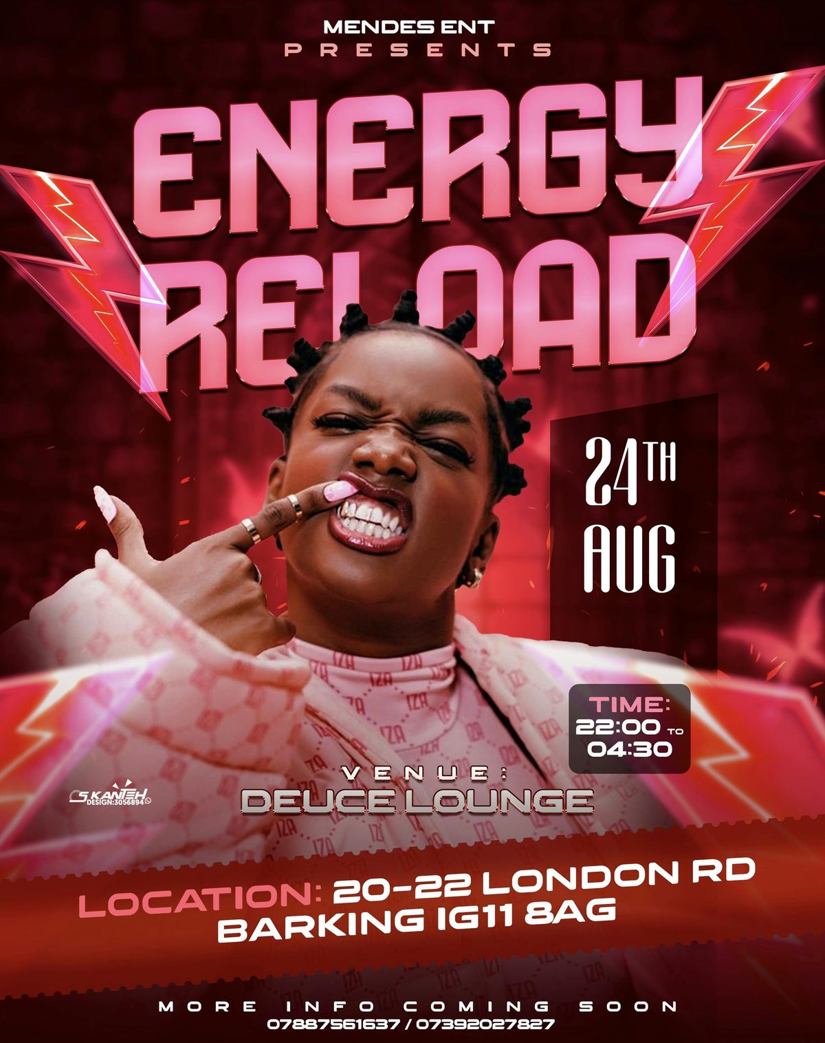 ENERGY RELOAD , 24 August | Event in Barking | AllEvents