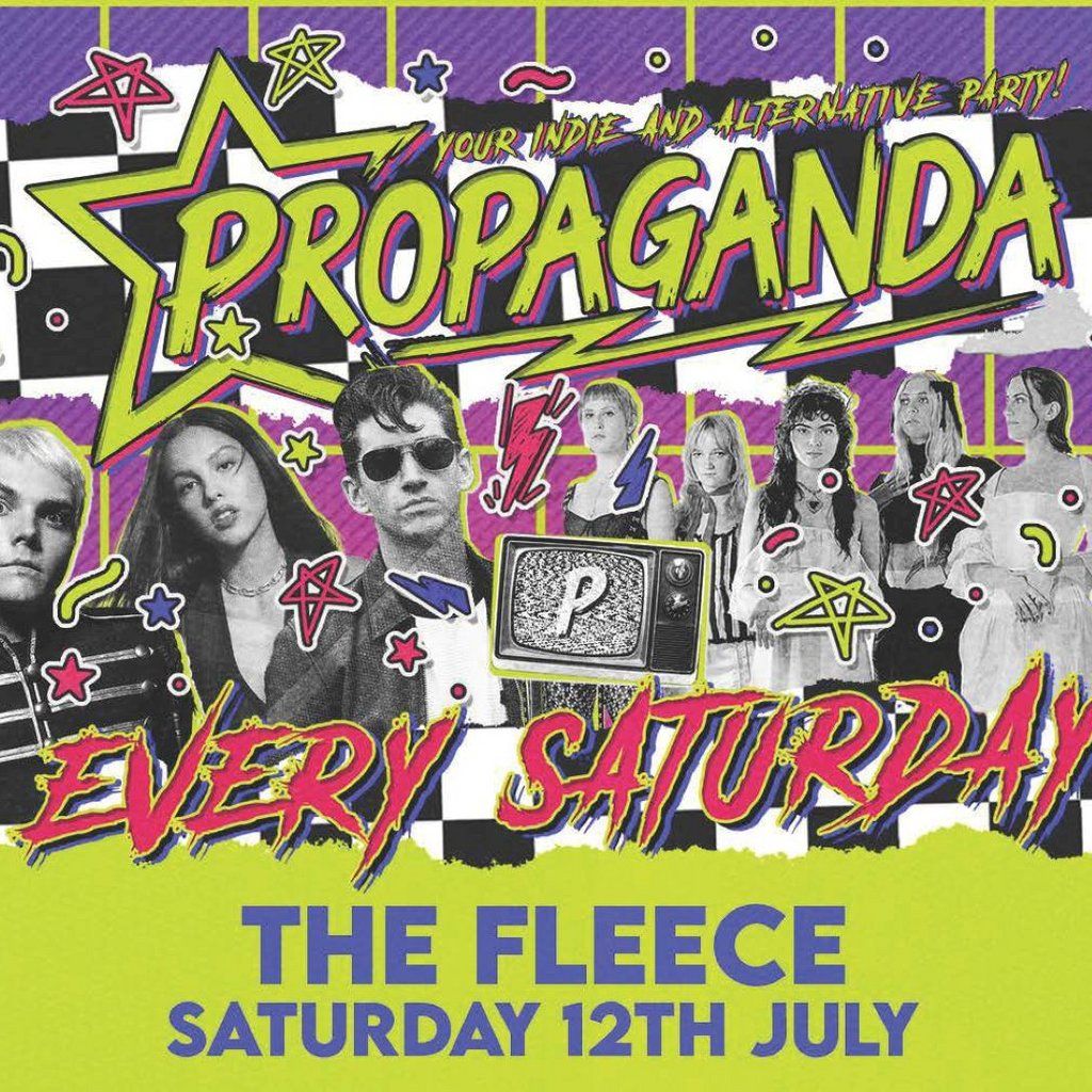 Propaganda Bristol - Indie & Alternative Party!, 12 July | Event in Bristol | AllEvents