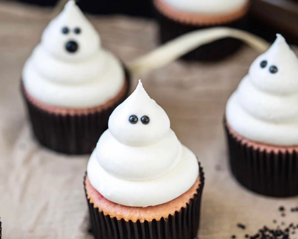 Halloween Cupcakes, Kent Cookery School, Ashford, October 26 2022