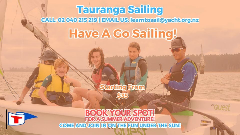 Have A Go Sailing!, Tauranga Yacht and Power Boat Club TYPBC, 12
