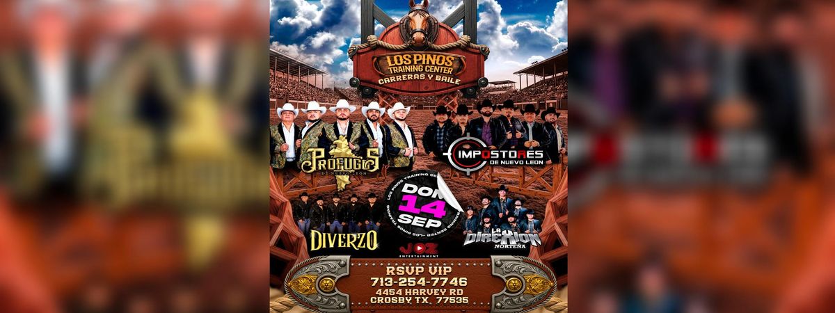 PROFUGOS DE NUEVO LEON, IMPOSTORES DE NUEVO LEON & MAS, 14 September | Event in Crosby | AllEvents