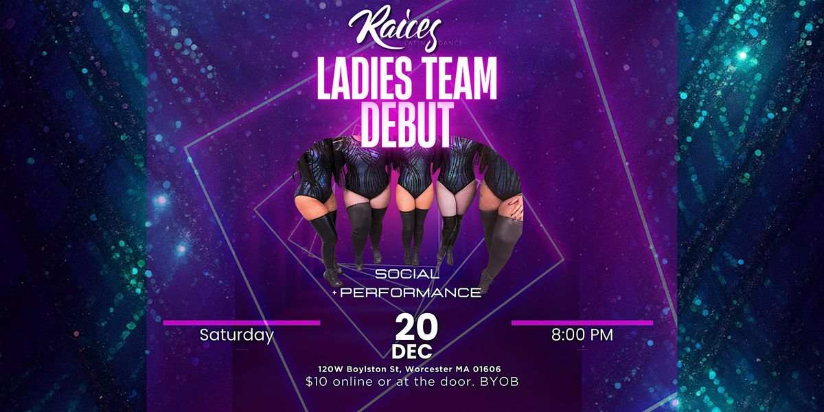 Salsa & Bachata Social and   Ladies Team Performance, 20 December | Event in Worcester | AllEvents