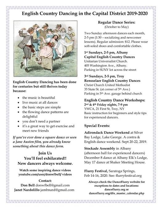 Caller Sampler With Heartsease At Capital English Country Dance