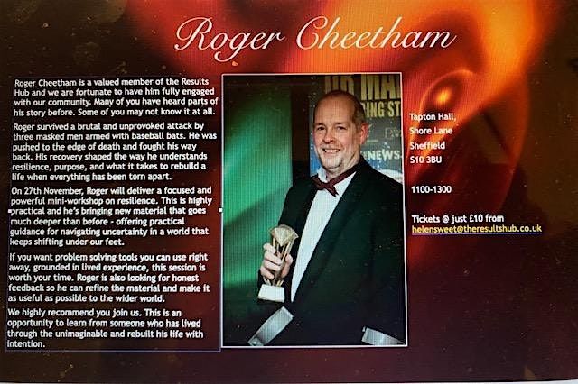 Resilience workshop, 27 November | Event in Sheffield | AllEvents