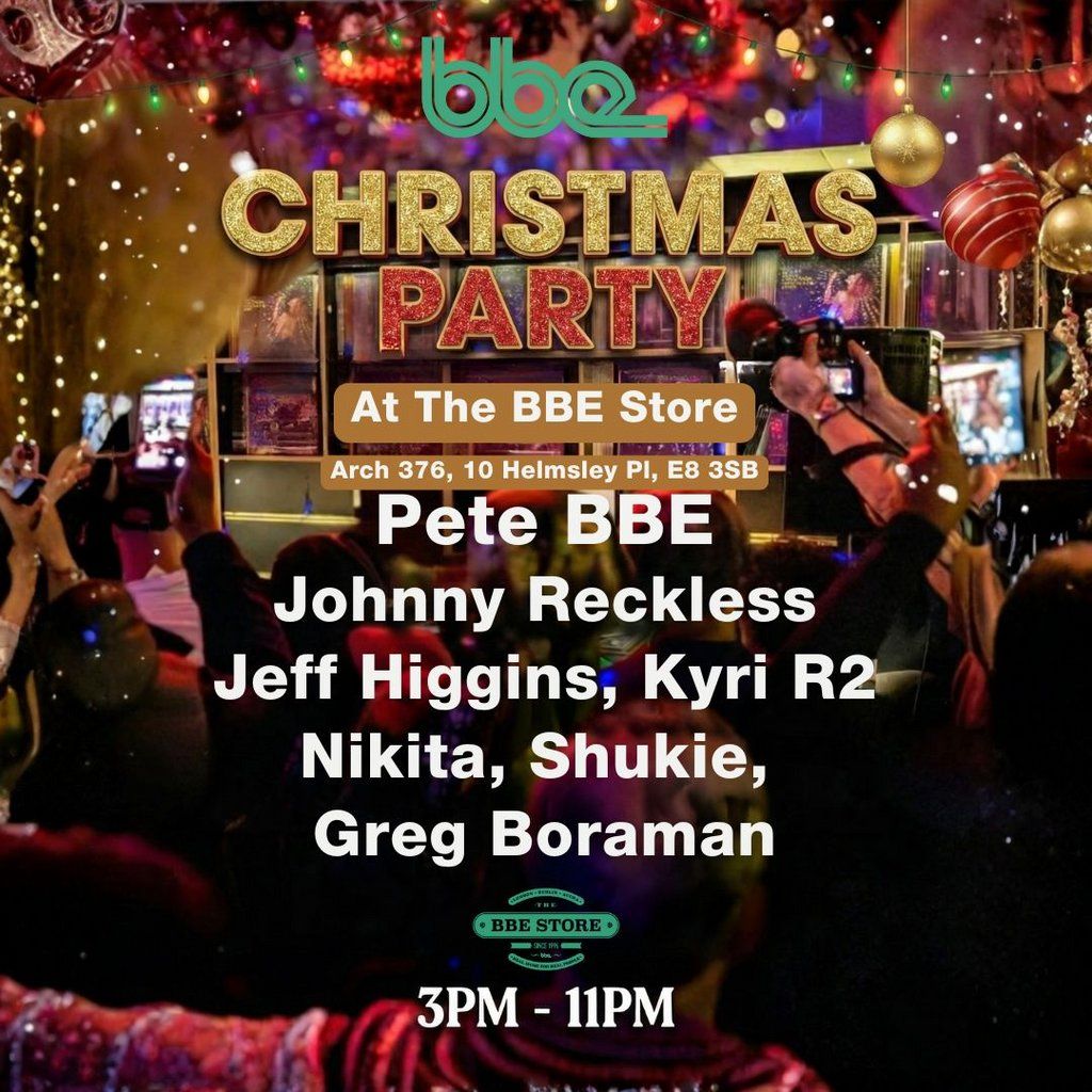 BBE Christmas Party, The BBE Store, London, 20 December 2025 | AllEvents