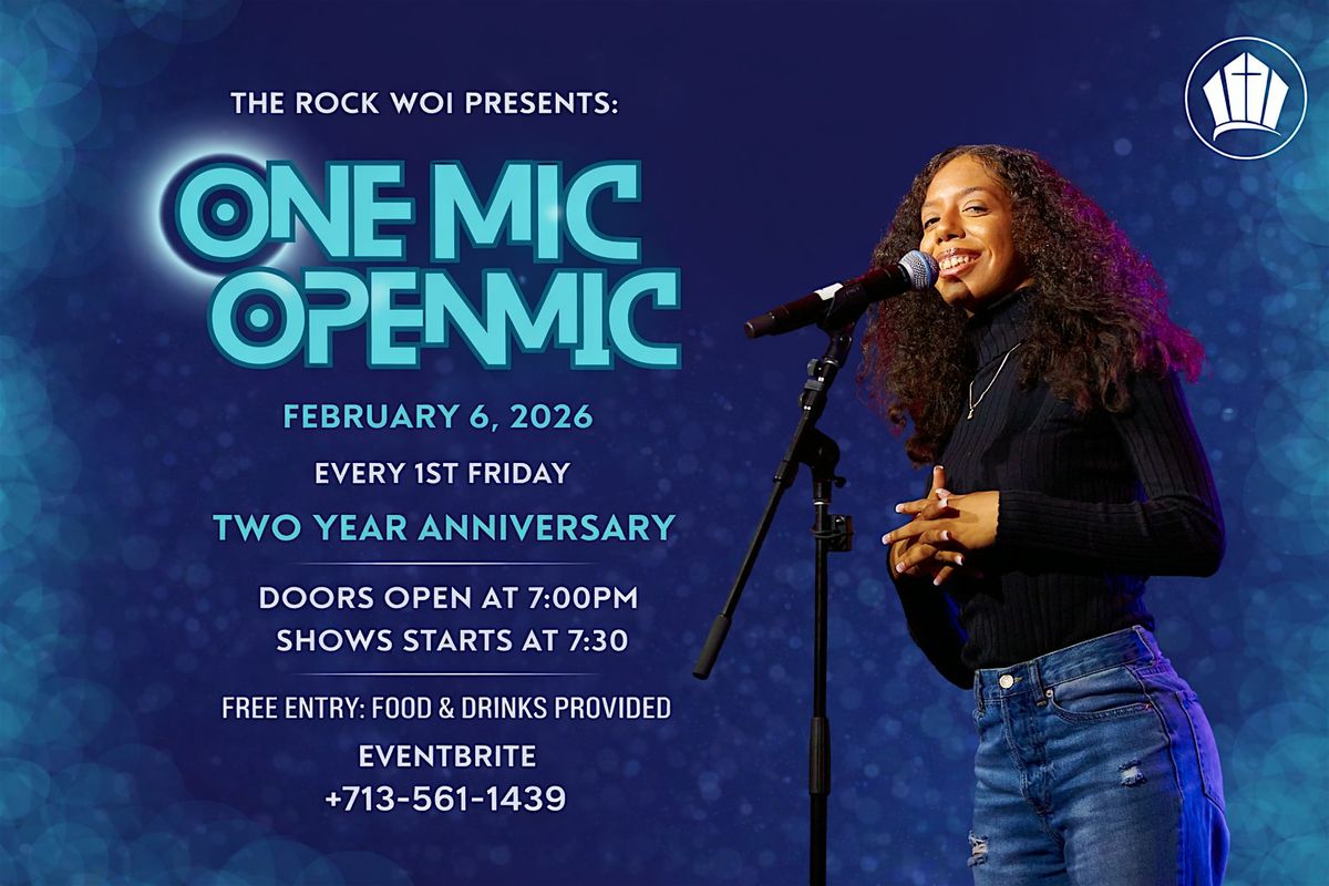 One Mic Open Mic, 6 February | Event in Houston | AllEvents