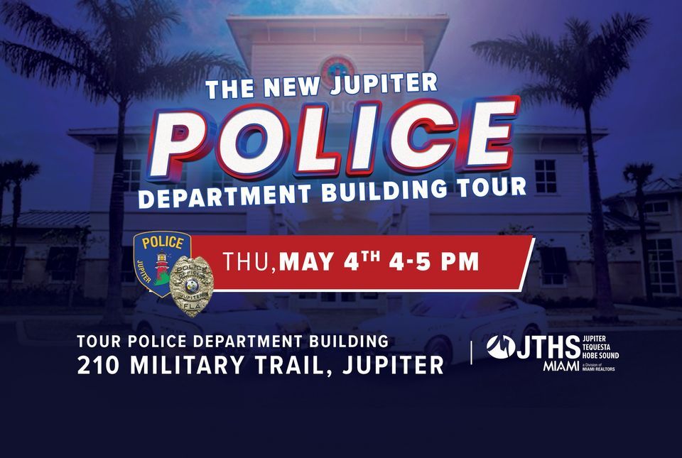Tour of the New Jupiter Police Department Building, Jupiter Police