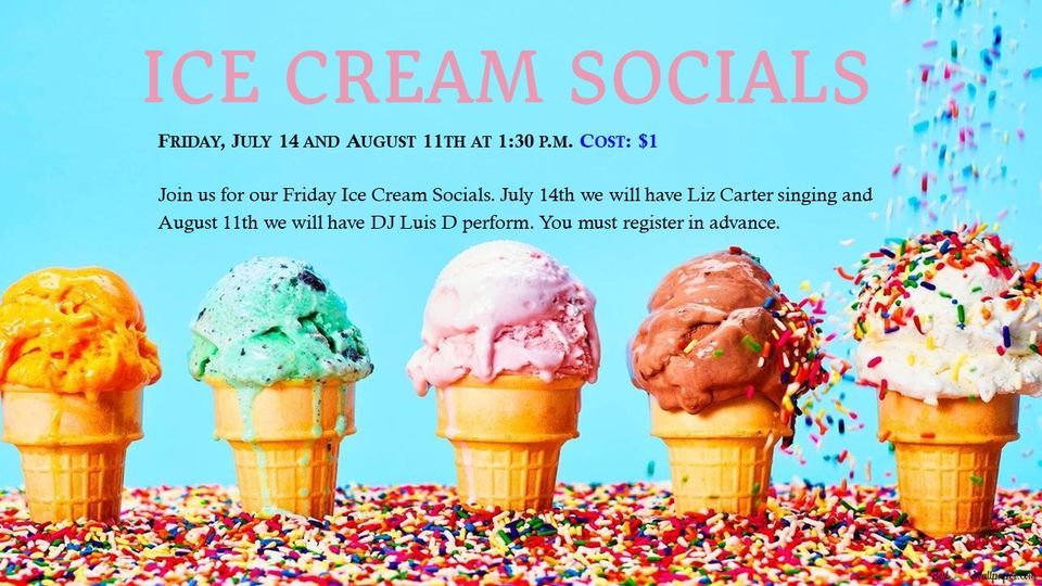 Ice Cream Socials , RiverMills Center Chicopee Council on Aging, 14