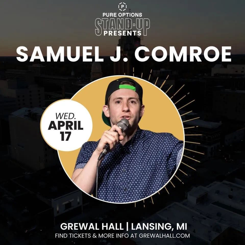 Samuel Comroe at Hyenas Comedy Club, 27 September | Event in Albuquerque | AllEvents