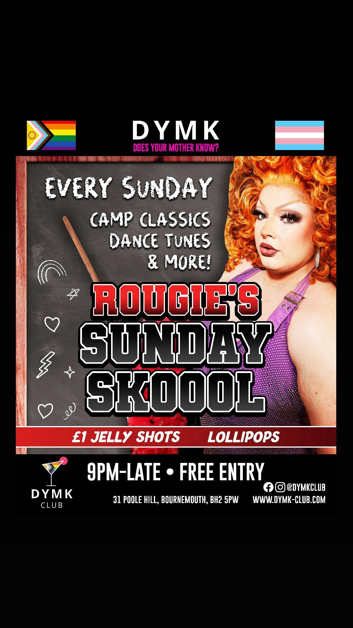 ROUGIES SUNDAY SKOOL , 29 June | Event in Bournemouth | AllEvents
