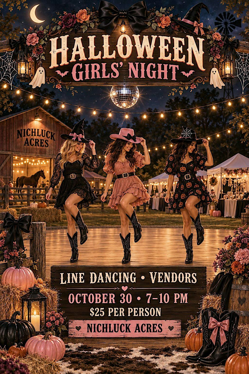 Girls Night, Nichuck Acres, Atco, 30 October 2026 | AllEvents