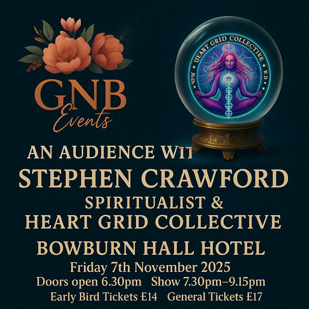 An Audience with Stephen Crawford & HGC Heart Grid Collective, 7 November | Event in Durham | AllEvents