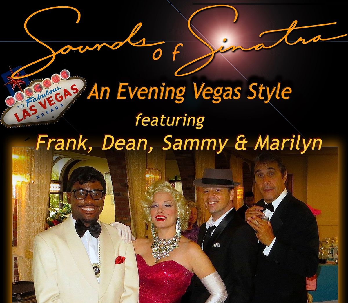 Sounds of Sinatra - A Tribute to the Rat Pack Show with Marilyn at Edmond Town Hall, 15 November | AllEvents