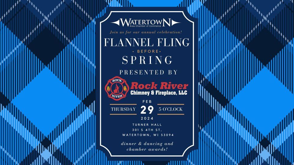 Chamber Annual Celebration Flannel Fling Before Spring!, Watertown