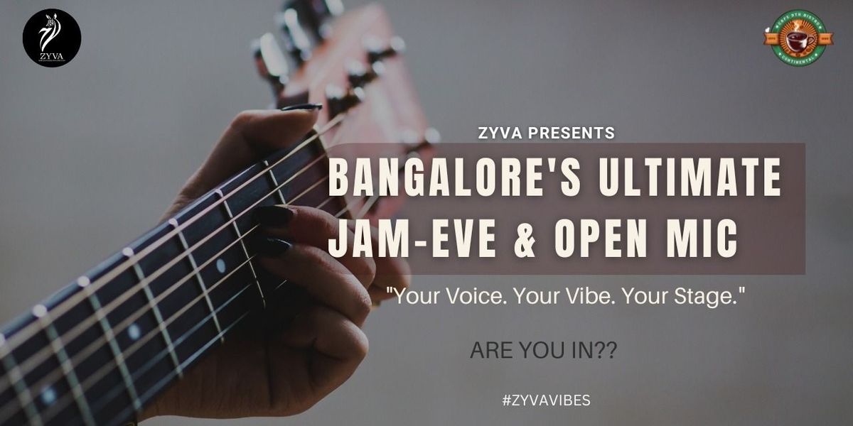 JAM EVE BANGALORE - A JAMMING SHOW × OPEN MIC, 31 May | Event in Bangalore | AllEvents
