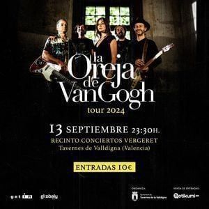 La Oreja de Van Gogh at Roig Arena