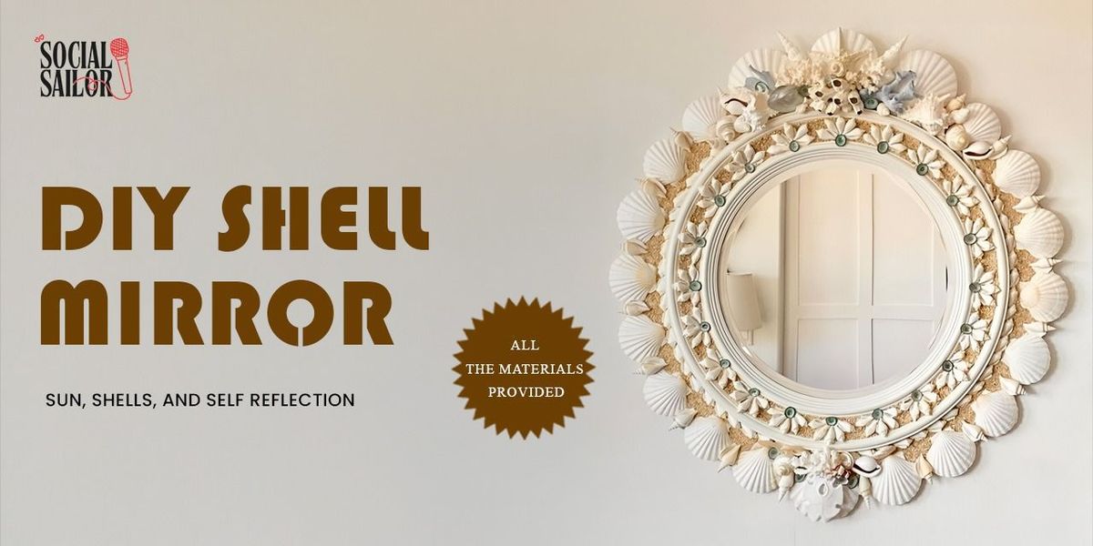 DIY Shell Mirror