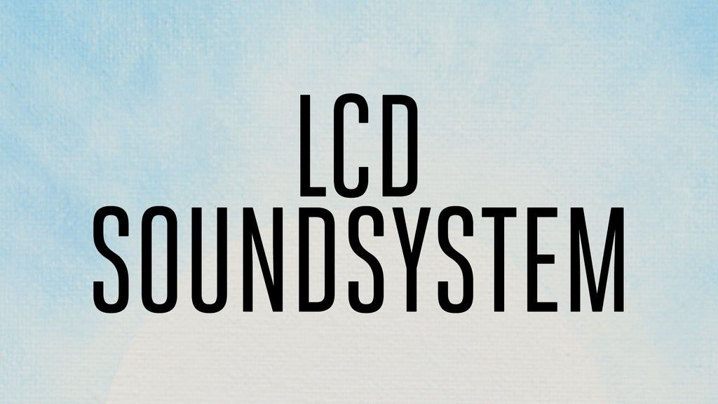 LCD Soundsystem, 19 August | Event in Saint Peters | AllEvents