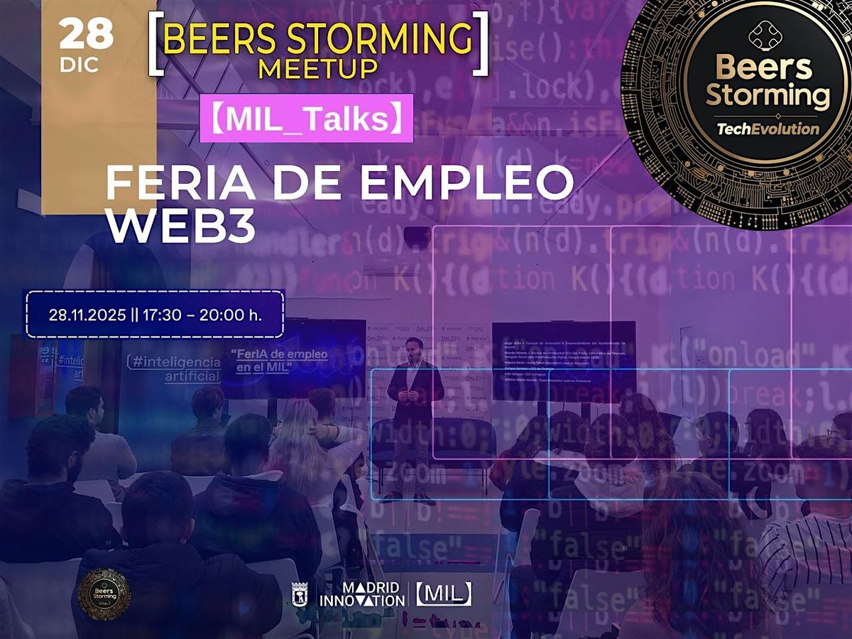 Feria de empleo Web3, 5 January | Event in Madrid | AllEvents