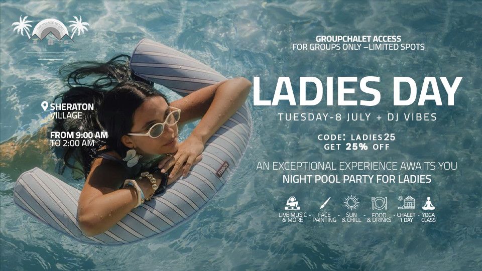 Ladies Day at Sheraton In Jeddah, 8 July | Event in Jiddah | AllEvents