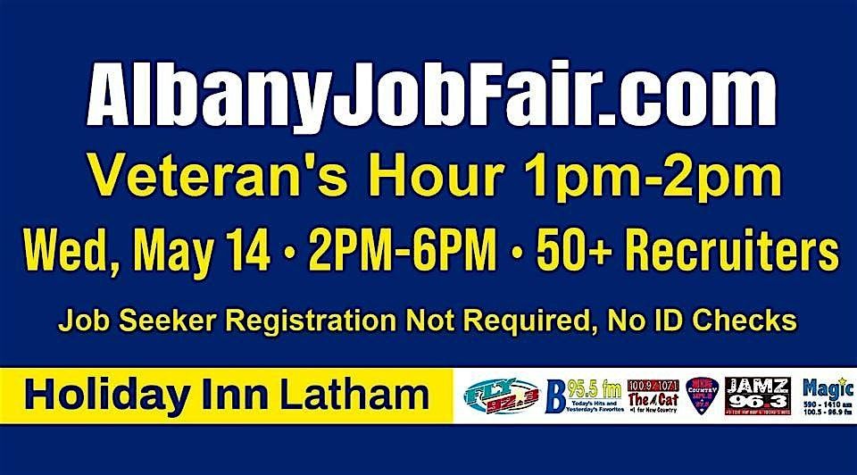 Albany Job Fair Wednesday June 17, 2026, 17 June | Event in Latham | AllEvents