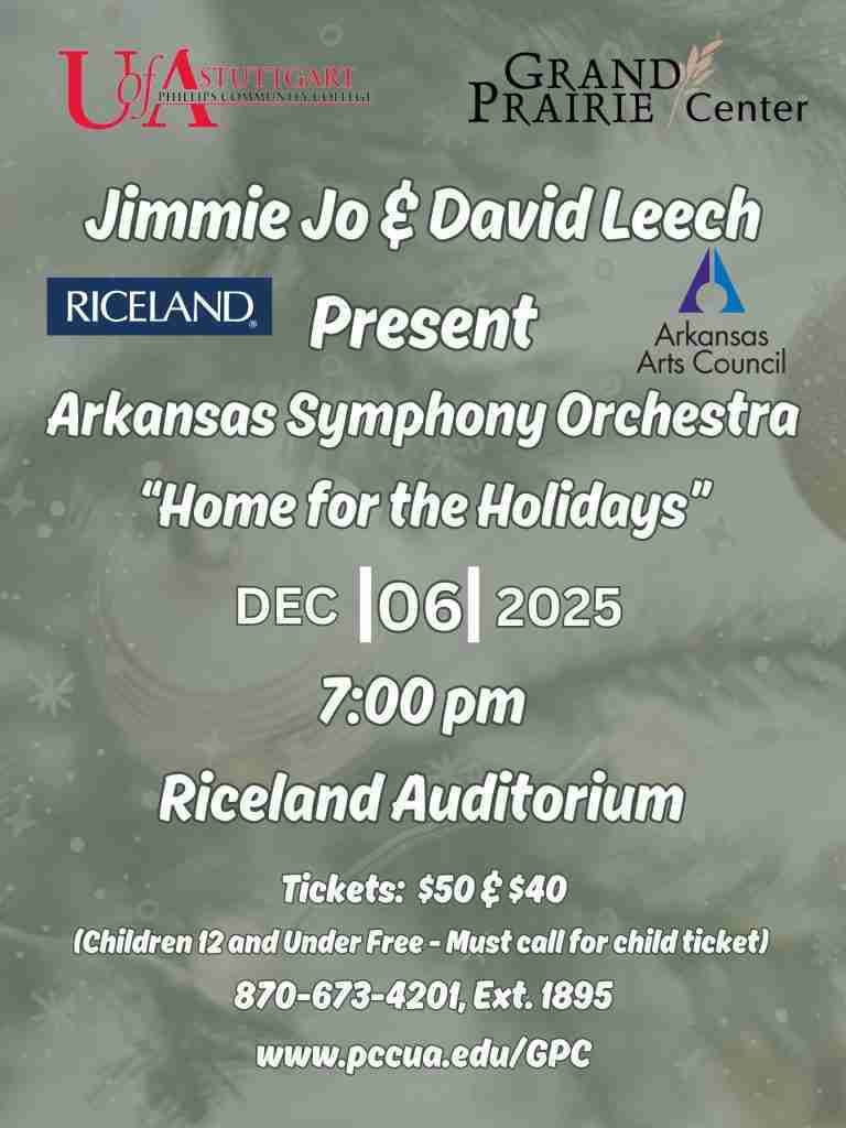 Ballet Arkansas: The Nutcracker With The Arkansas Symphony Orchestra, 11 December | Event in Little Rock | AllEvents