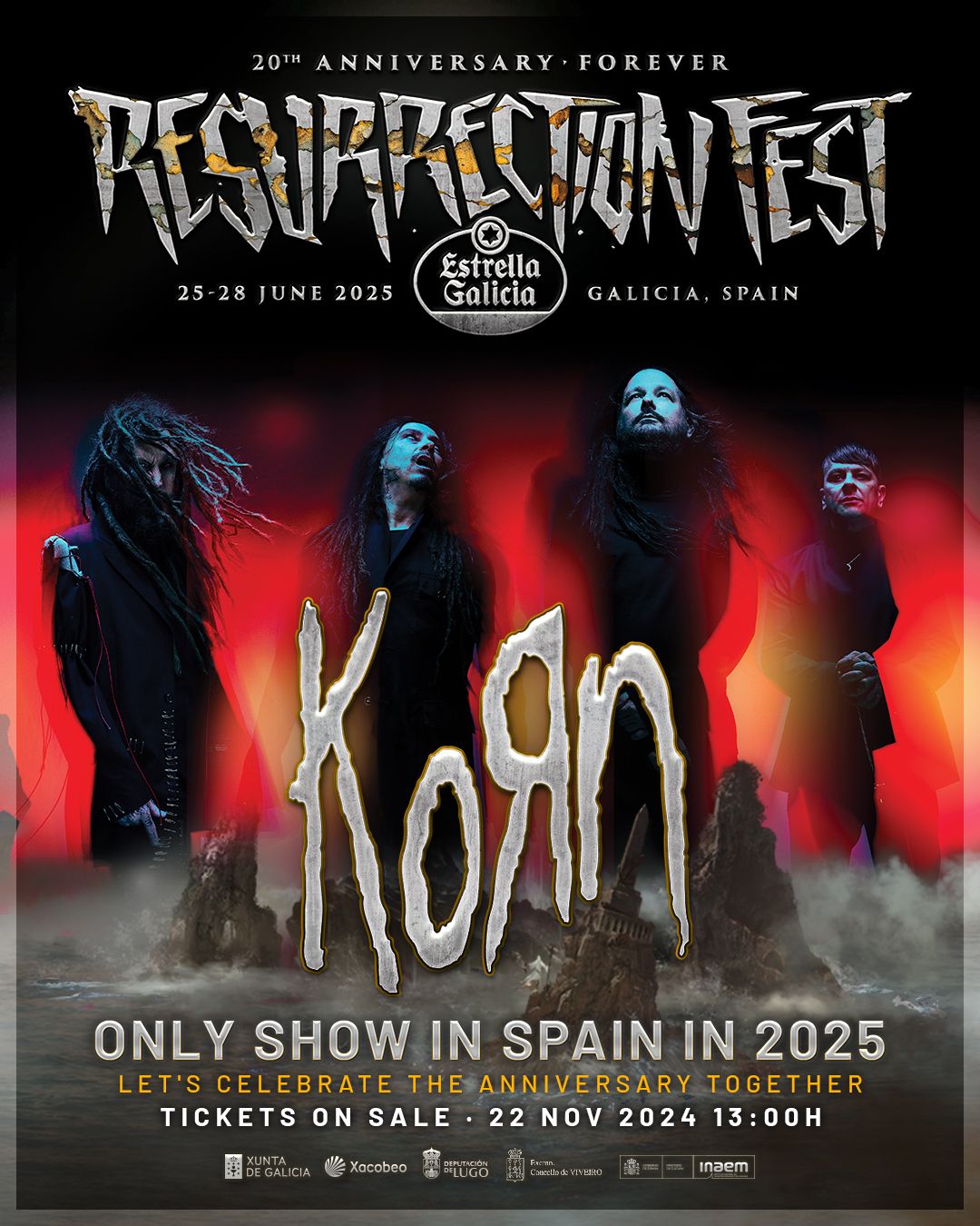 Korn, 18 September | Event in Quebec | AllEvents