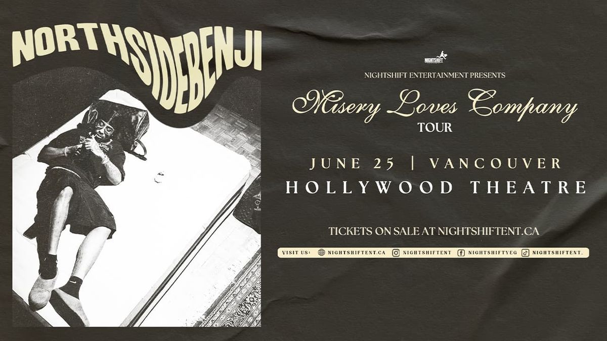 NorthSideBenji, 26 June | Event in Edmonton | AllEvents