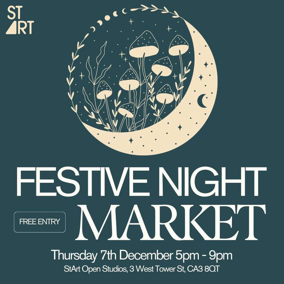 Festive Night Market at StArt Open Studios, StArt, Silloth, December 7 2023 AllEvents.in