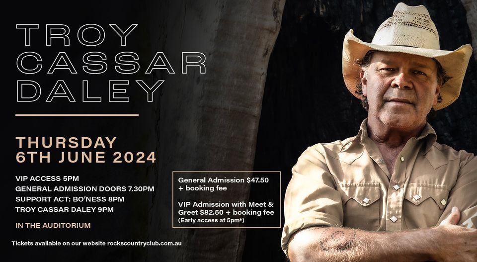 Troy Cassar Daley, South West Rocks Country Club, Kempsey, 6 June 2024