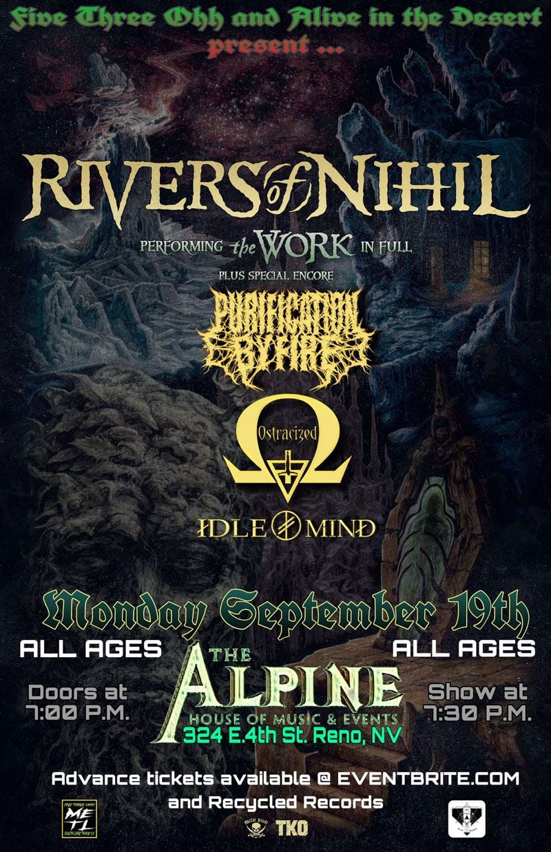 Rivers on Nihil at Come and Take It Live, 14 June | Event in Austin | AllEvents