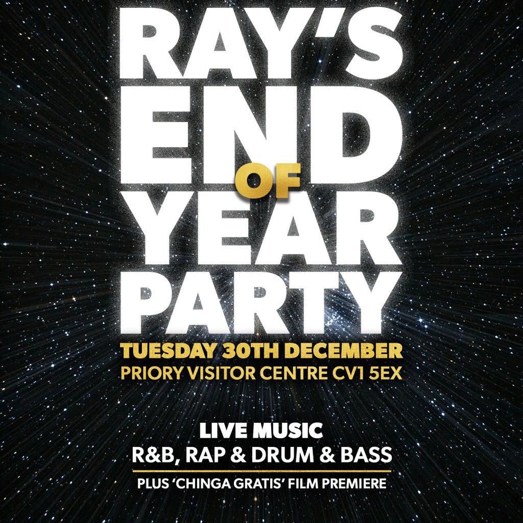 Rays End Of Year Party, 30 December | Event in Coventry | AllEvents
