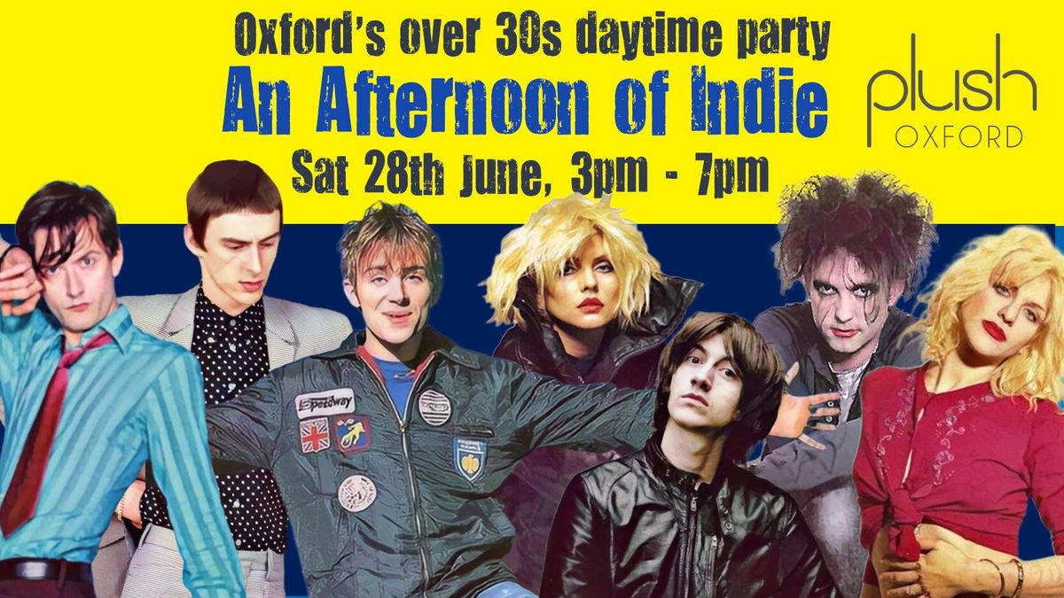 OXFORD AATM presents An Afternoon of indie - Indie for the over 30s, 3pm-7pm, 28 June | Event in Oxford | AllEvents