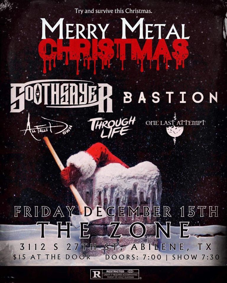 MERRY METAL CHRISTMAS , The Zone Bar, Abilene, December 15 2023