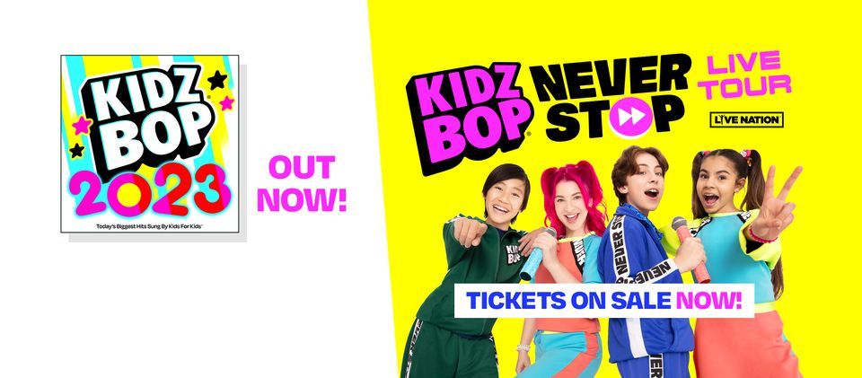 KIDZ BOP Never Stop Live Tour, Walmart AMP, Rogers, August 19 2023