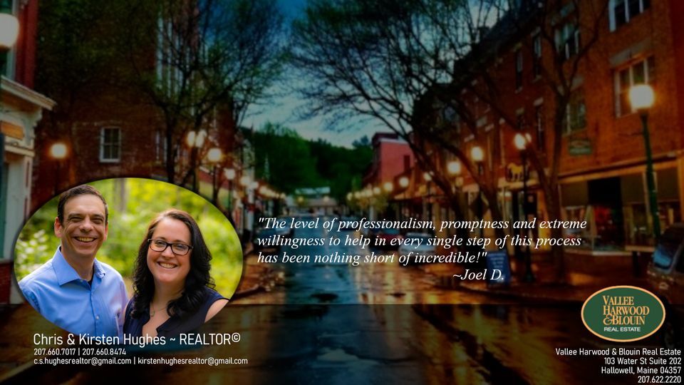 Realtor Talk w/ Chris Hughes, Online event, Gardiner, Maine, February