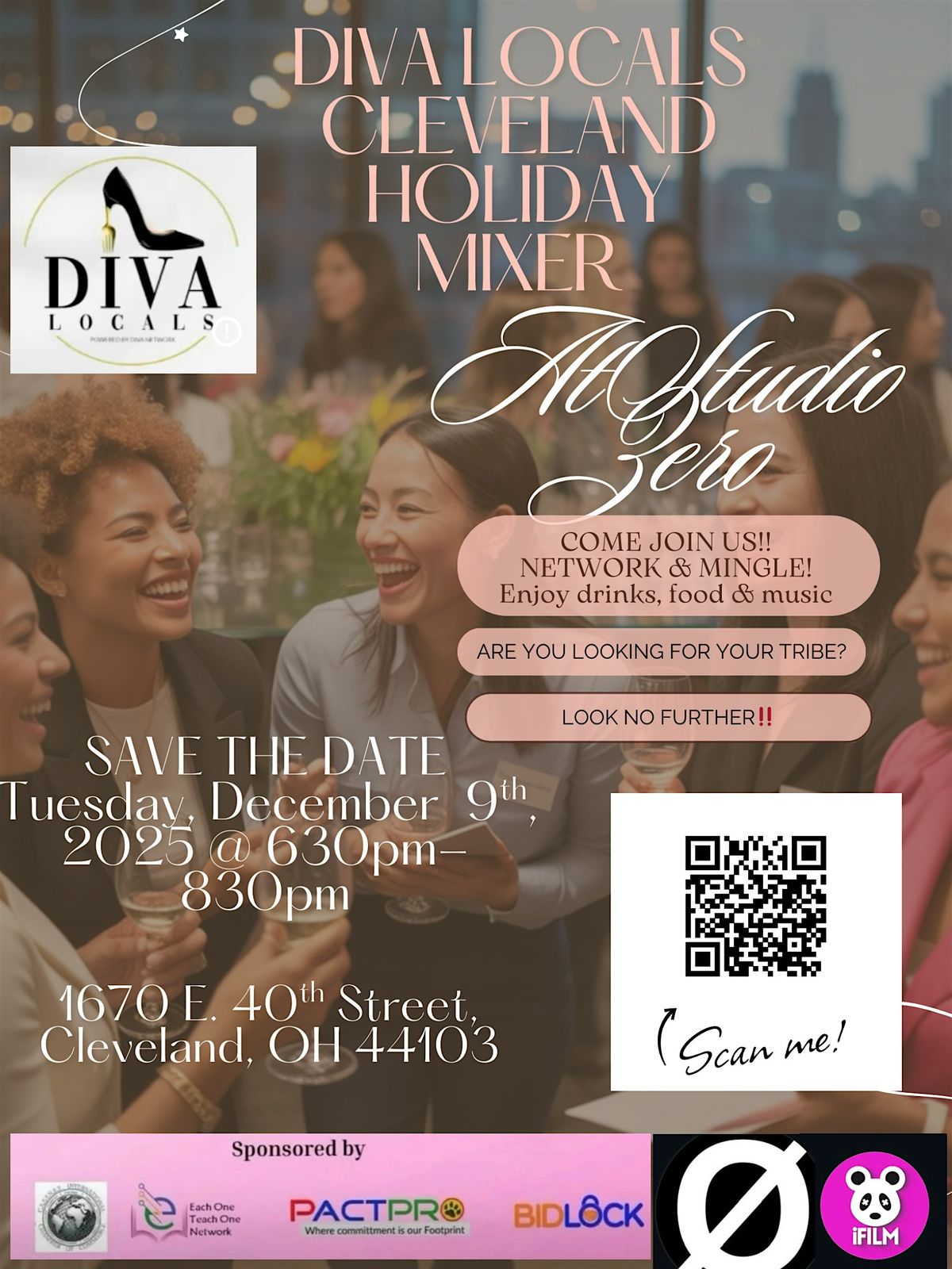 Diva Locals Cleveland Chapter Holiday Mixer | Event in Cleveland | AllEvents