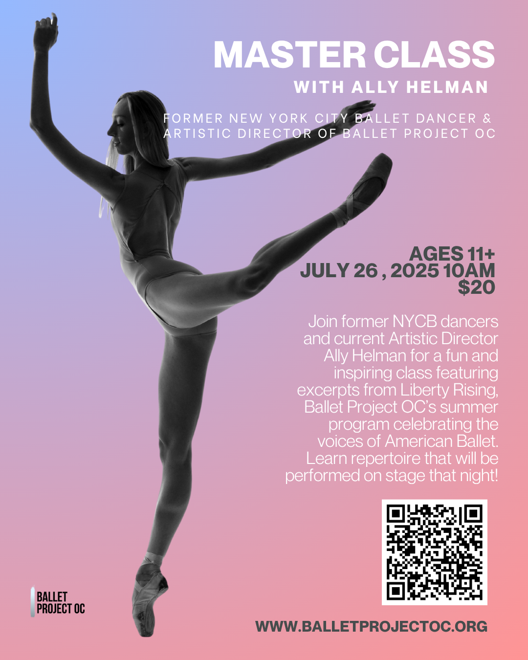 Ballet Project OC - Liberty Rising at Bank Of America Performing Arts Center - Scherr Forum, 26 July | AllEvents