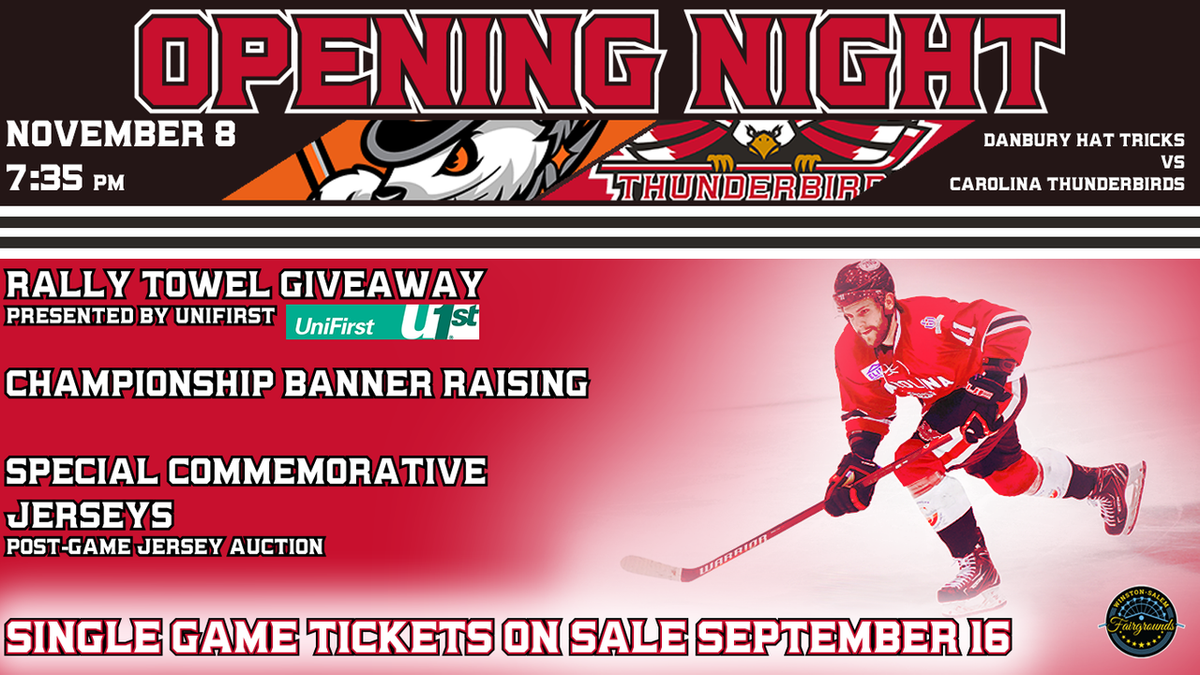 Carolina Thunderbirds at Danbury Hat Tricks at Danbury Arena, 28 November | Event in Danbury | AllEvents