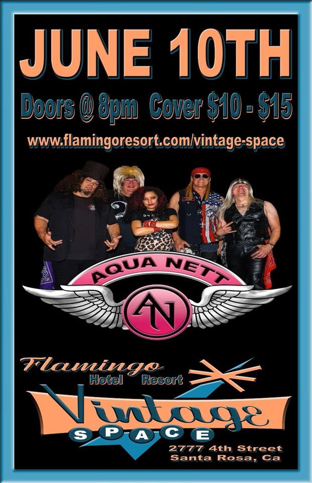 Aqua Nett Returns to the Flamingo!, Flamingo Resort & Spa, Santa Rosa